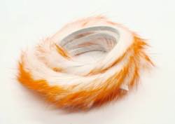 Chuck N Duck® Rabbit Zonker Strips 2 Tone - Orange Dancer