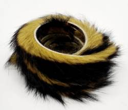 Chuck N Duck® Rabbit Zonker Strips 2 Tone - Black Olive