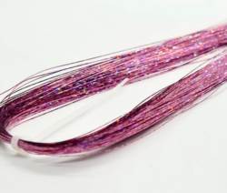 Chuck N Duck® Holographic Fine Tinsel - Pink D