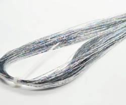 Chuck N Duck® Holographic Fine Tinsel - Silver D
