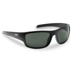 Shoal Flying Fisherman Sunglasses - Matt Black/Smoke - 7709BS