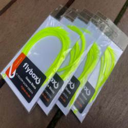 Flybox® UV Reactive Goose Biots 4 pc - Fl Yellow Glow Green