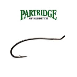 Partridge Patriot Fly Single Up-Eye Hooks 10 - Black Nickel - CS16U/1B