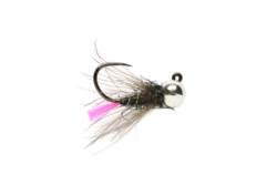 Roza's Pink Tag Jig Barbless
