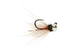 Roza's Red Devil Jig Barbless