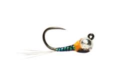 Perdigon Pearl & Orange Jig Barbless