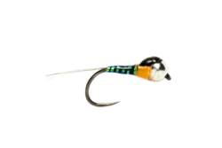 Perdigon Pearl & Orange Barbless