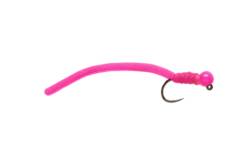 Squirminator Hot Head Jig Hot Pink Barbless