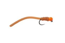 Squirminator Hot Head Jig Tan Barbless