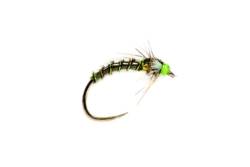 Buzzer Slow Sink Olive Barbless