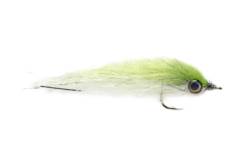 Salty Mullet Chartreuse & White