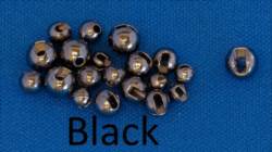 Veniards Tungsten Beads Black - Slotted