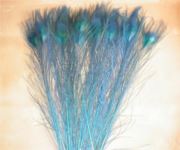 Flybox® Bleached And Dyed Peacock Eyes - Blue Marlin x 2