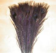 Flybox® Bleached And Dyed Peacock Eyes - Black x 2