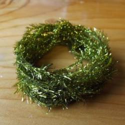 Flybox® Small Shimmer Hackle  - Medium Olive