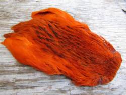 Irish Fly Supplies Domestic Hen Neck - Orange Variant