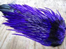 Irish Fly Supplies Domestic Cock Saddle - Rebel Purple