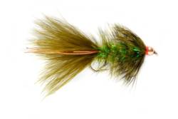 Shimmer Bugger Olive & Grizzly