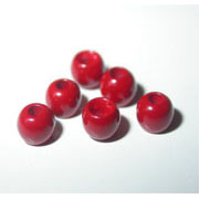 Flybox® Brass Hotheads - Blood Red (20) (3.2mm)