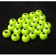 Flybox® Brass Hotheads - Fl Chartreuse (20) (3.2mm)