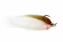 Barbless Jiggy Fat Minnow Olive & White