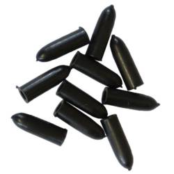 Swing Tubes NEW 8mm - 10 Pcs - Black
