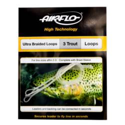 Airflo® Ultrabraid Trout Clear Loops (PKT3)