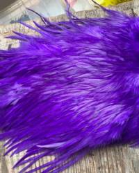 Irish Fly Supplies XL American Rooster Saddle - Purple