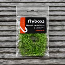 Flybox® Firework Hackle 10mm - Chartreuse