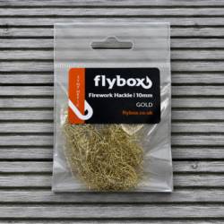 Flybox® Firework Hackle 10mm - Gold