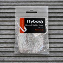 Flybox® Firework Hackle 10mm - Pearl * NEW