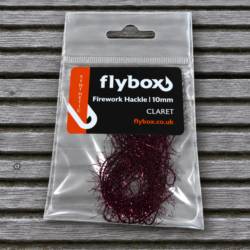 Flybox® Firework Hackle 10mm - Claret * NEW