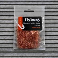 Flybox® Firework Hackle 10mm - Copper * NEW
