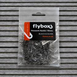 Flybox® Firework Hackle 10mm - Black Peacock * NEW