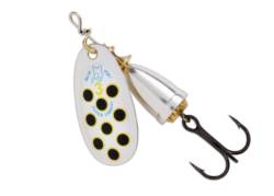 Blue Fox Vibrax Hot Pepper Spinners - Sz2 SYB Silver Yellow Black 6g