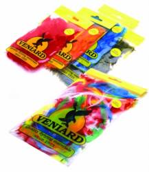 Veniards Large Long Hackles For Mackerel Traces 7 Gram MIXED BAG