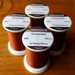 Textreme® 6/0 Thread 100m - Rusty Brown