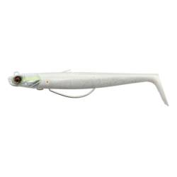 Savage Gear ® Sandeel V2 WL 13CM 33G Sinking White Pearl Silver 2+1