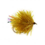 Barbless Blob Golden Olive