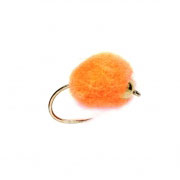 Barbless Tungsten Nugget Egg Orange