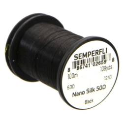 Semperfli® Nano Silk 50D Black