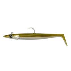Savage Gear ® Sandeel V2 14CM 33G Sinking Khaki 2+1