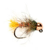 Barbless Tungsten SR Orange Tag