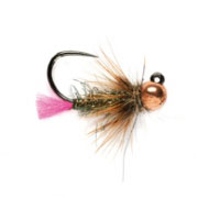 Barbless Tungsten Pink Tag