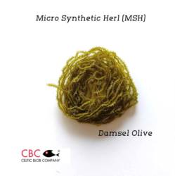 Celtic Blob Company® Micro Synthetic Herl - Damsel Olive