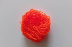 Celtic Blob Company® Micro Synthetic Herl - Fire Orange
