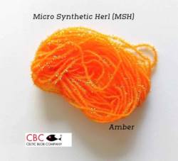 Celtic Blob Company® Micro Synthetic Herl - Amber