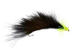 Fario Fly Hot Chain Neon 5cm Black Cat Snake - Barbless