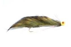 Fario Fly Mini Snake 5cm Barred Olive Booby
