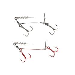 Savage Gear ® Carbon 49 Corkscrew Stinger 2 x 2/0 31KG 2PCS